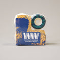 Load image into Gallery viewer, Wayward 52 mm 101a Benny Fairfax Funnel Pro Skateboard Wheels White / Navy / Mint
