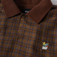 Load image into Gallery viewer, HUF Weston Fleece Crew Lined Shacket Espresso
