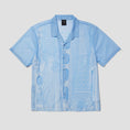 Load image into Gallery viewer, Huf World Tour Shortsleeve Lace Shirt Cloud Blue
