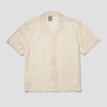 Load image into Gallery viewer, Huf World Tour Shortsleeve Lace Shirt Ivory
