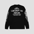 Load image into Gallery viewer, Huf Worldwide Towing Longsleeve T-Shirt Black
