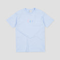 Load image into Gallery viewer, Skateboard Cafe Wayne Embroidered T-Shirt Powder Blue
