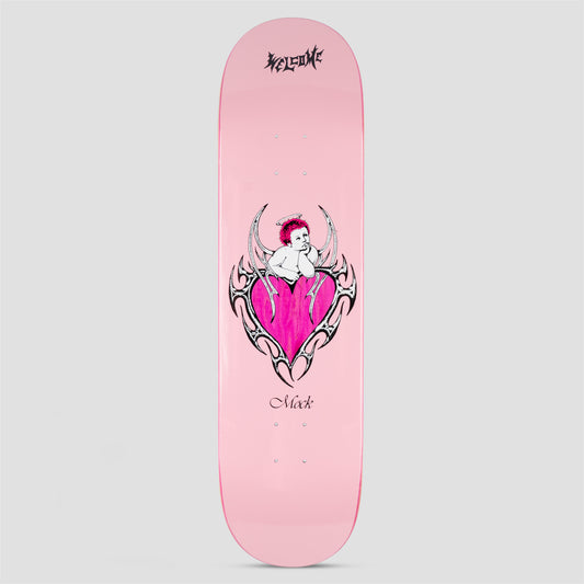 Welcome 8.38 Evan Mock Cupid on Island Skateboard Deck Pink