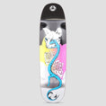 Load image into Gallery viewer, Welcome 8.75 Miller Left Eye On Catblood 2.0 Skateboard Deck Black / Silver Foil
