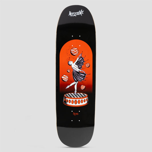 Welcome 9.0 Ryan Reyes Dancer on Baculus 2.0 Skateboard Deck Black