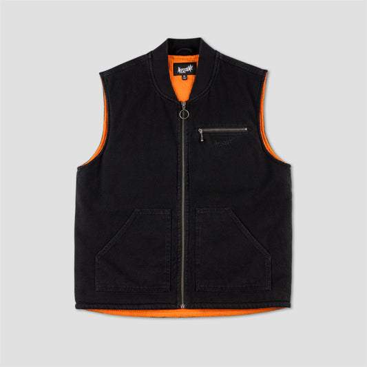 Welcome Nephilim Canvas Zip Vest Black