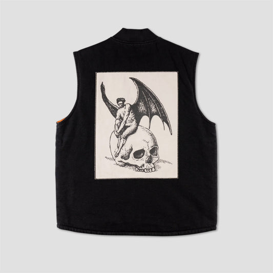 Welcome Nephilim Canvas Zip Vest Black