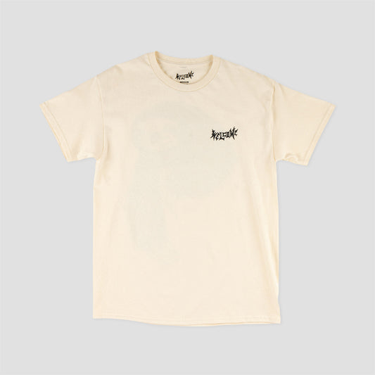 Welcome Sloth Printed T-Shirt Bone / Sage