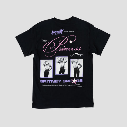 Welcome X Britney Princess T-Shirt Black