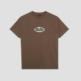 Load image into Gallery viewer, PassPort Whip Embroidery T-Shirt Choc
