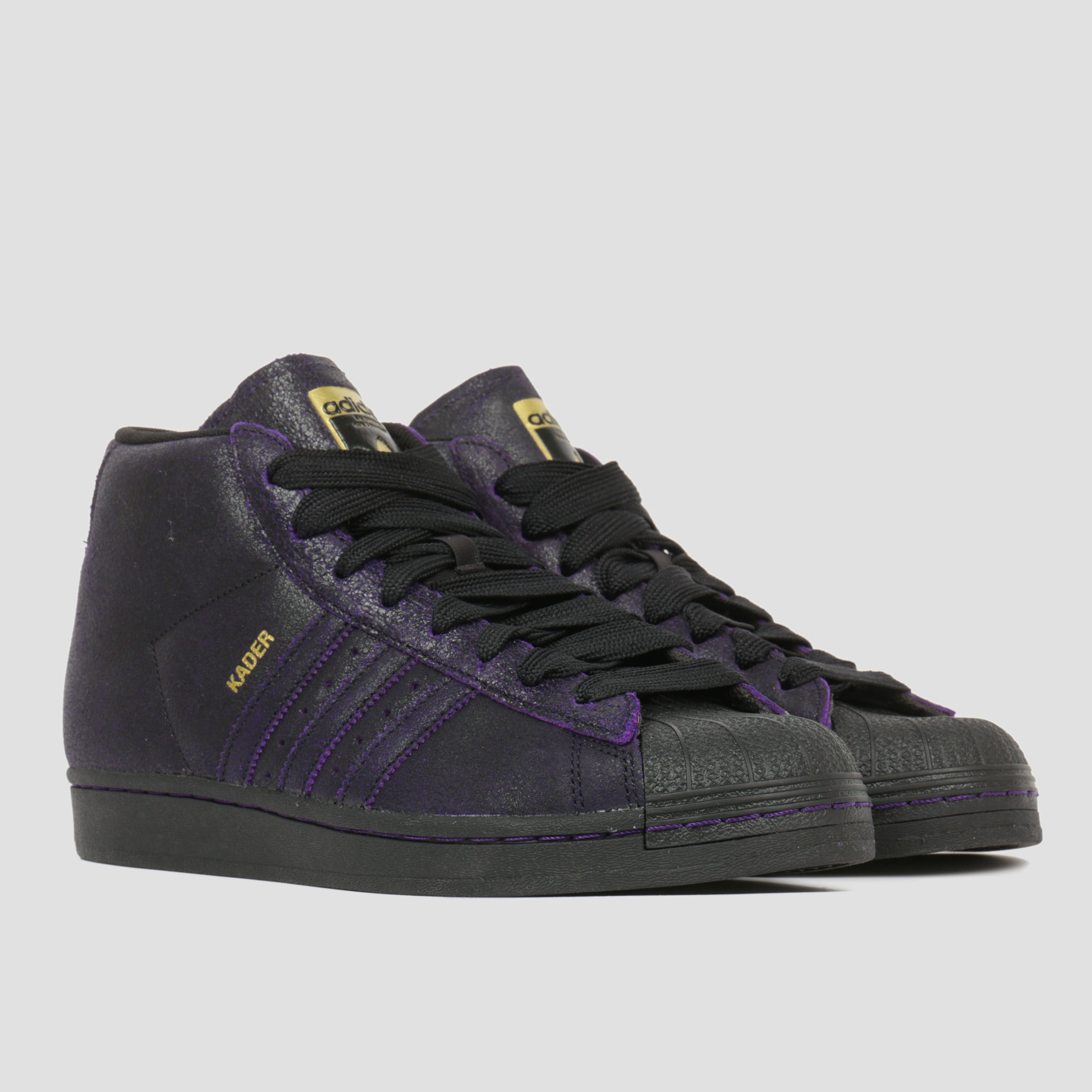 Adidas black and purple cheap shoes