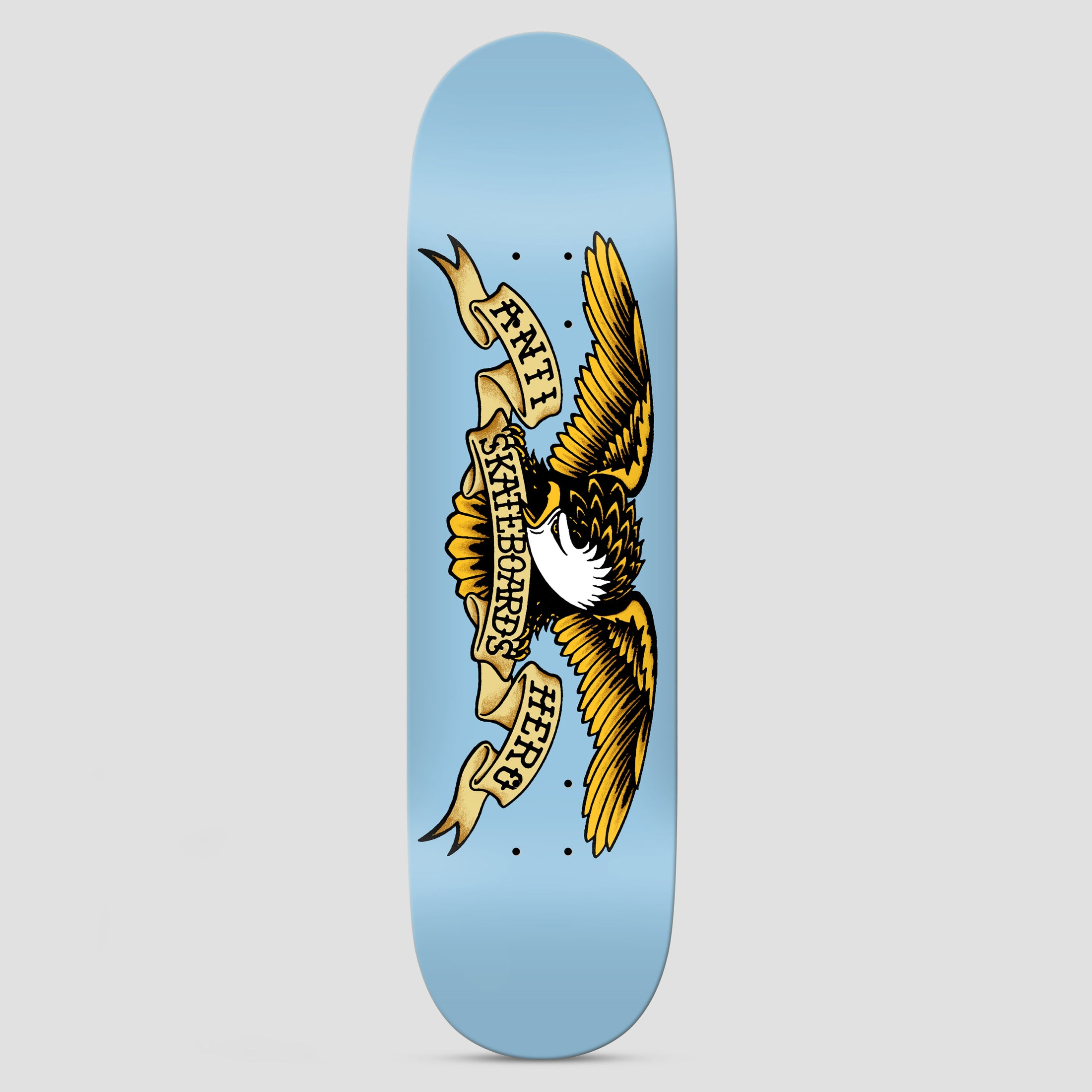 Anti Hero 8.28 Classic Eagle Skateboard Deck Light Blue