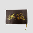 Load image into Gallery viewer, PassPort Art Dept. Sketchbook Brown / Gold
