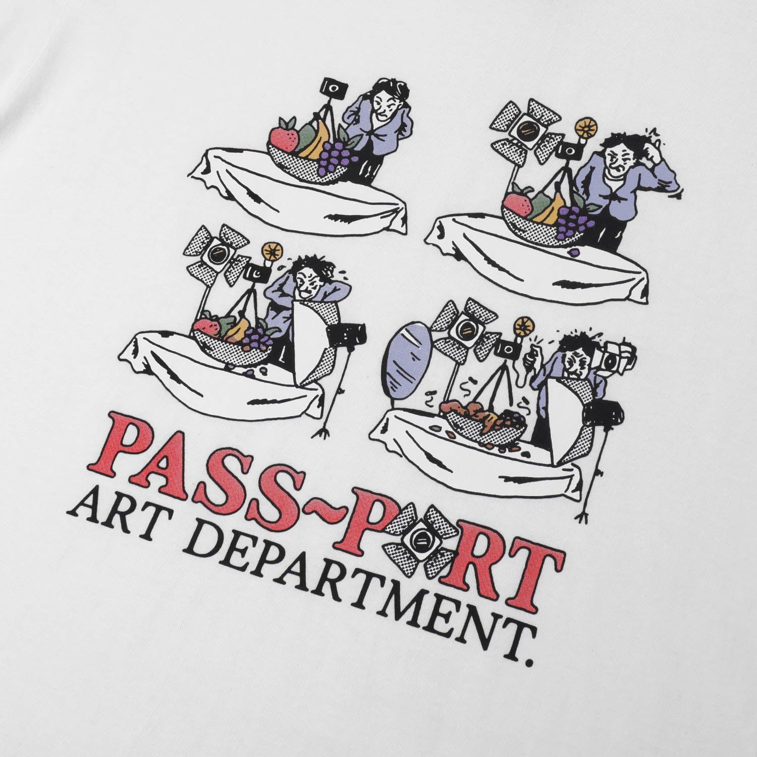 PassPort Art Dept. T-Shirt White