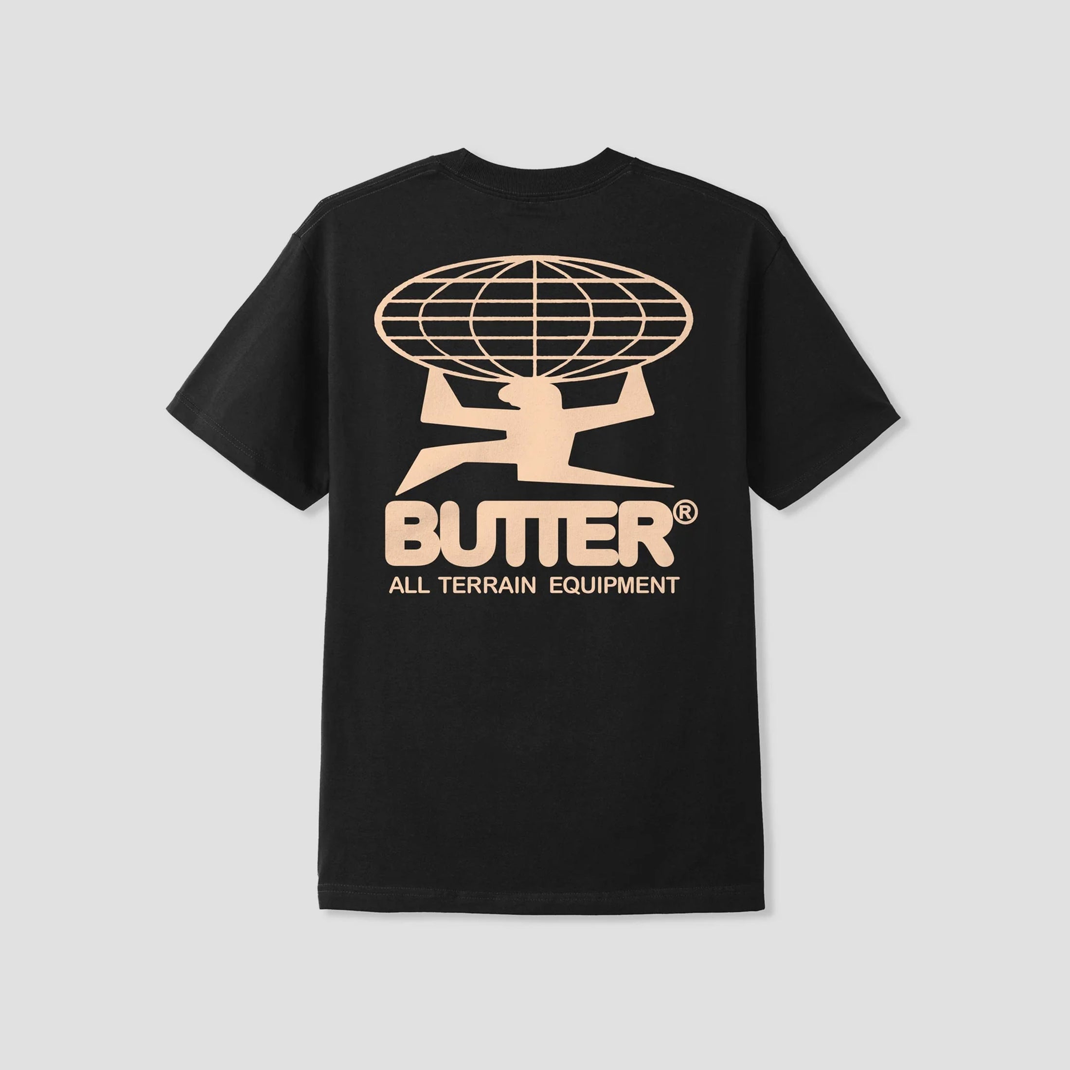 Butter Goods All Terrain T-Shirt Black