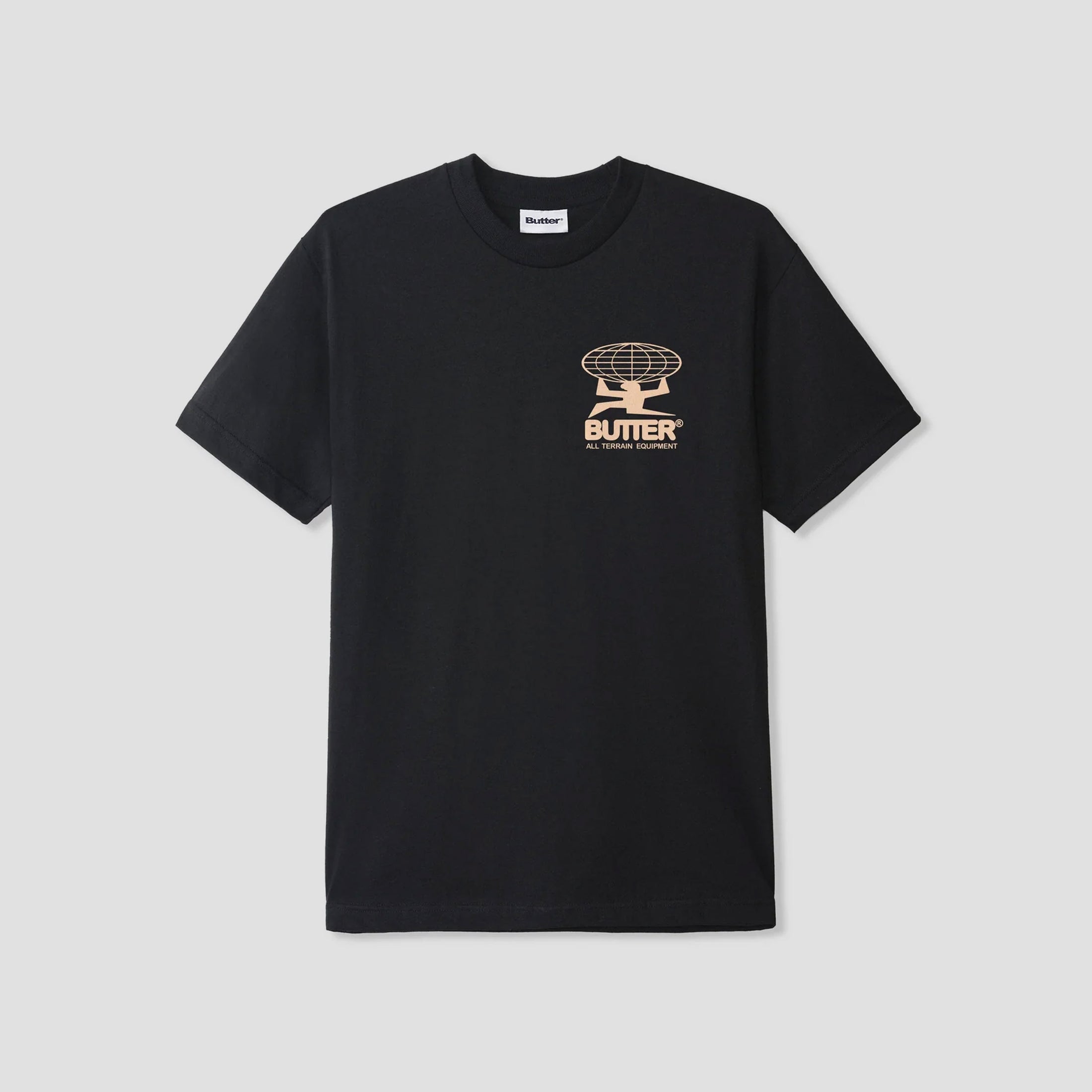 Butter Goods All Terrain T-Shirt Black