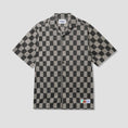 Load image into Gallery viewer, Butter Goods Checker Vacation Short Sleeve Shirt Black
