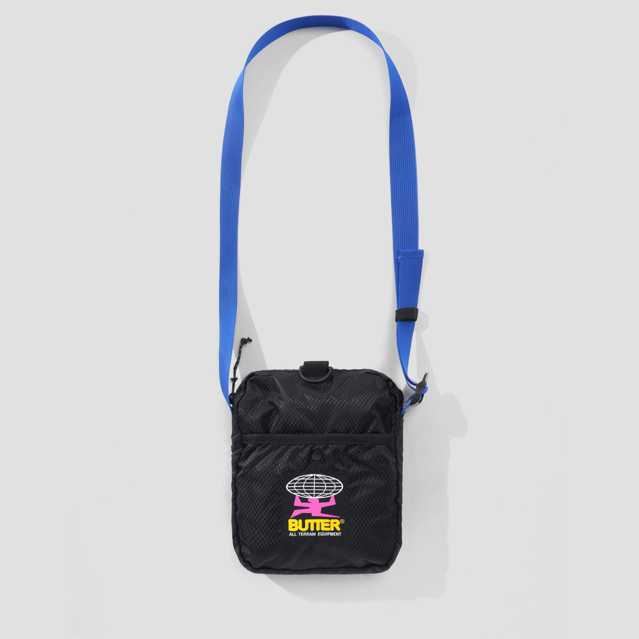 Butter Goods Ripstop Side Bag Black