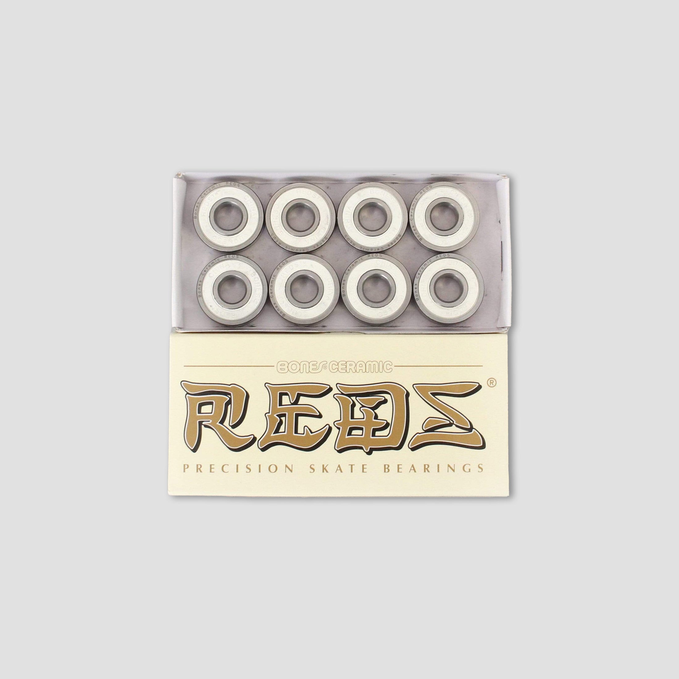 Bones Ceramic Super Reds Skateboard Bearings