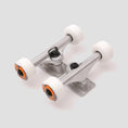 Load image into Gallery viewer, Bullet 145mm Undercarriage Kit with 53mm 101a OJ Wheels Silver
