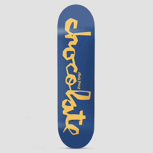 Chocolate 8.375 OG Chunk Stevie Perez Skateboard Deck Blue