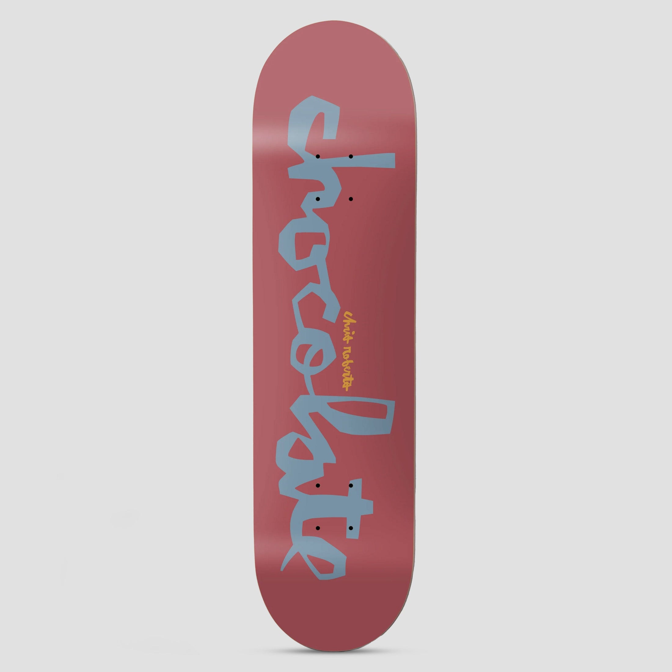 Chocolate 8.125 OG Chunk Chris Roberts Skateboard Deck Red