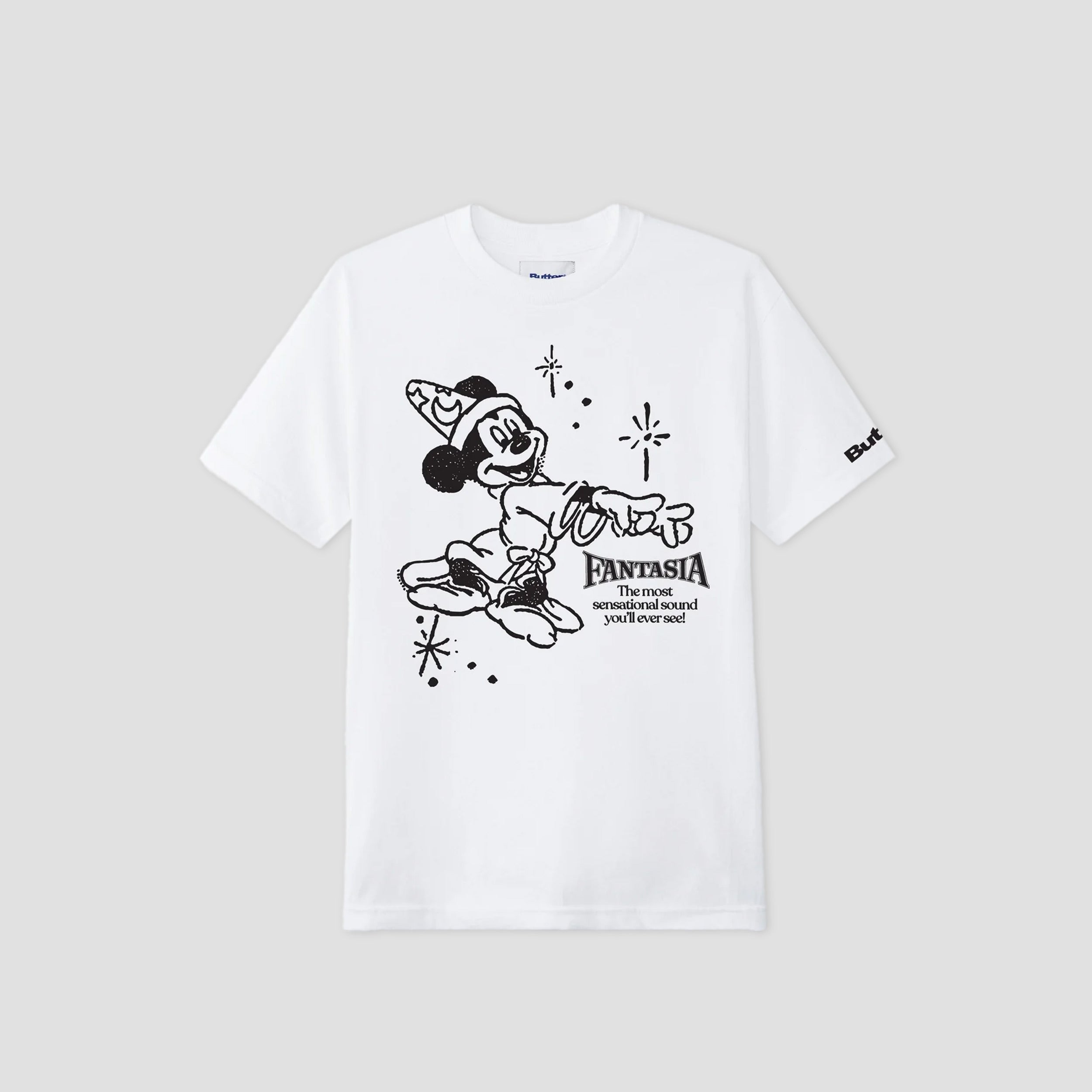 Butter Goods x Disney Cinema T-Shirt White – Slam City Skates