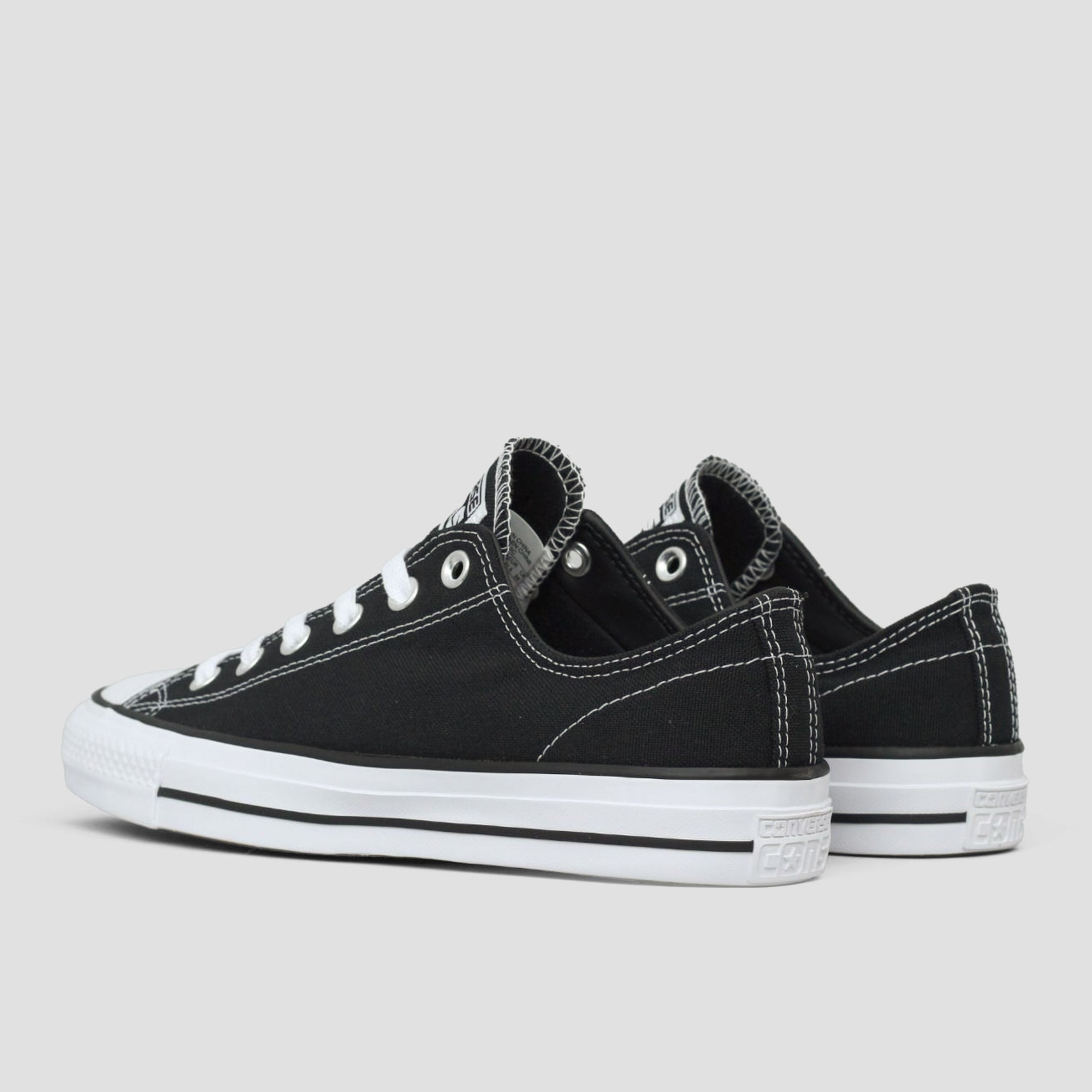 Converse CTAS Pro Shoes OX Black / White Canvas