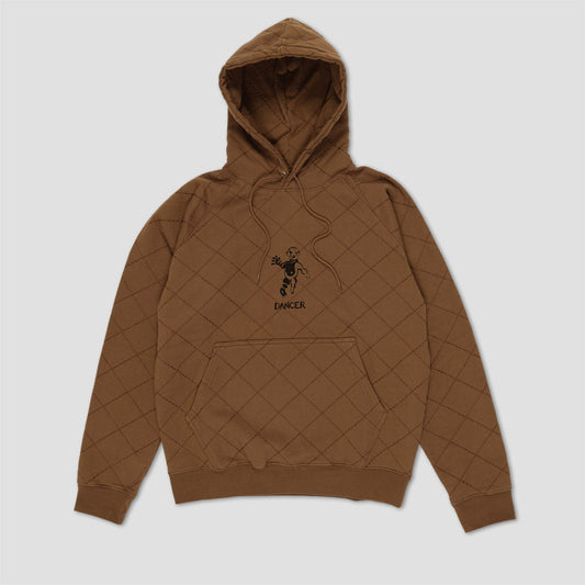 Dancer OG Diamond Stitch Hood Brown