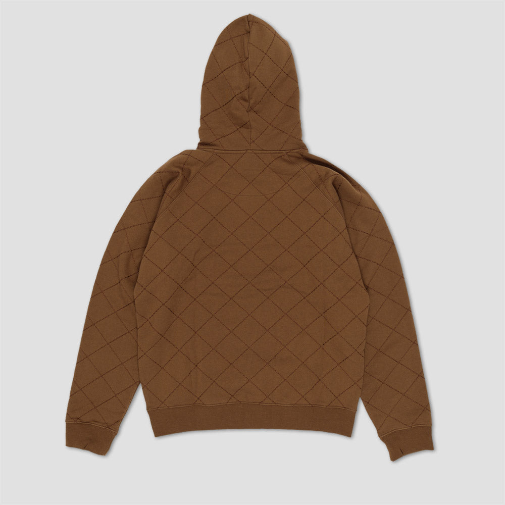 Dancer OG Diamond Stitch Hood Brown