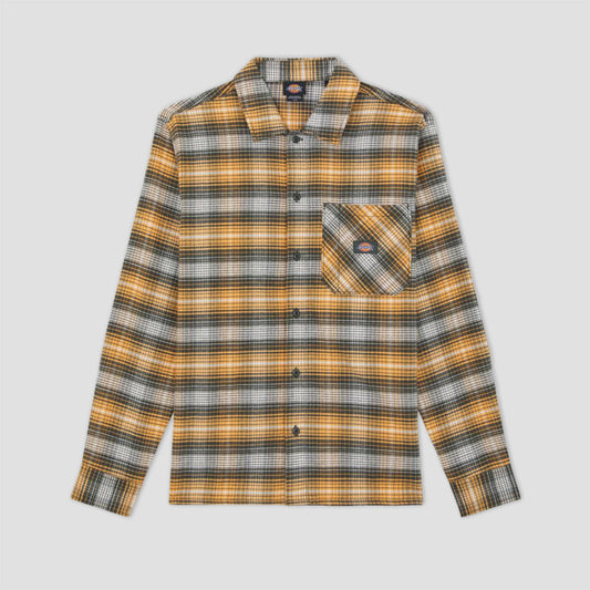 Dickies Forest Check Shirt Oak Buff