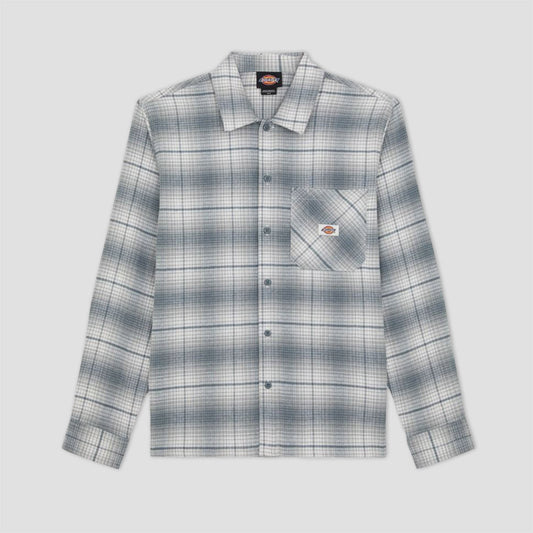 Dickies Forest Check Shirt Stormy Weather