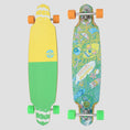 Load image into Gallery viewer, Dusters 38 Playground Longboard Green / Yellow
