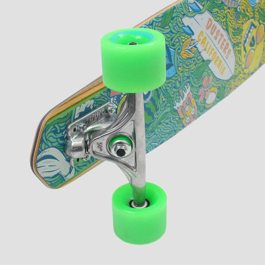 Dusters 38 Playground Longboard Green / Yellow