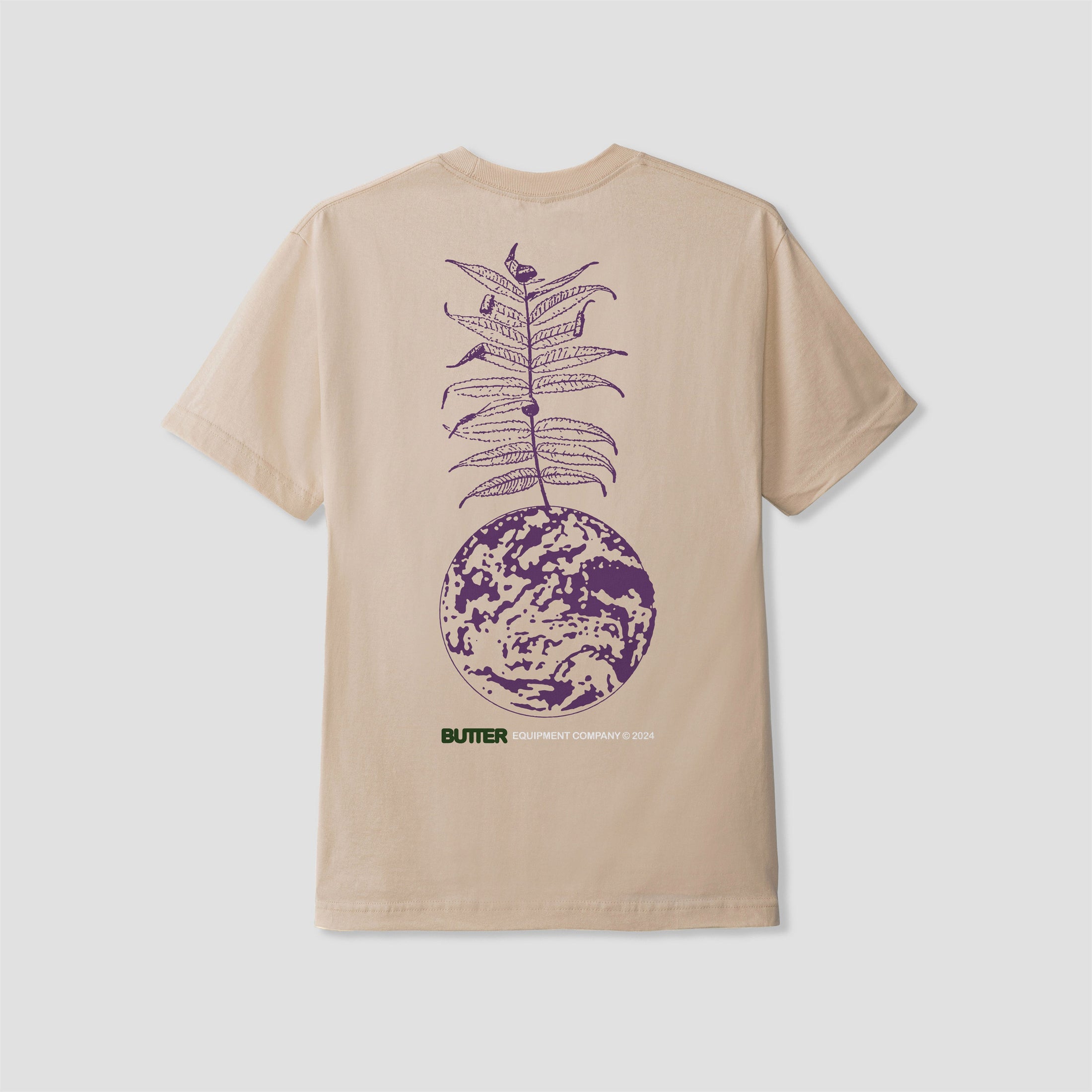 Butter Goods Earth T-Shirt Sand