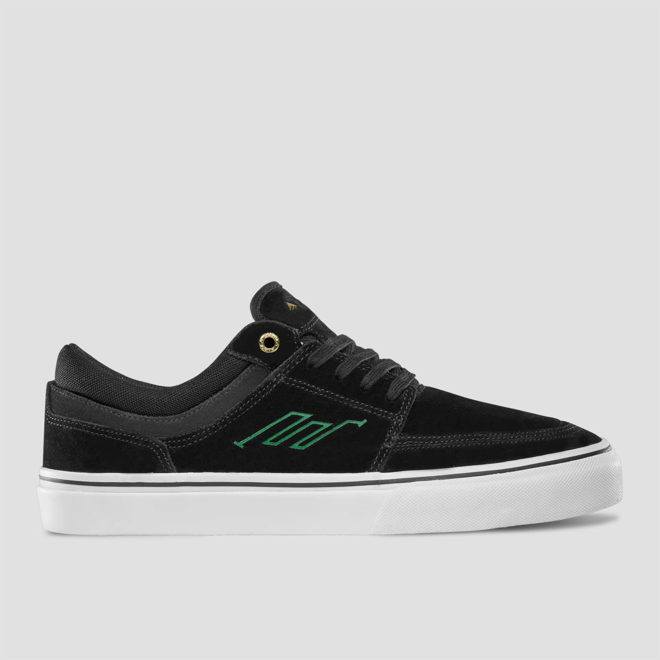 Emerica Hoban Skate Shoes Black / White / Gold