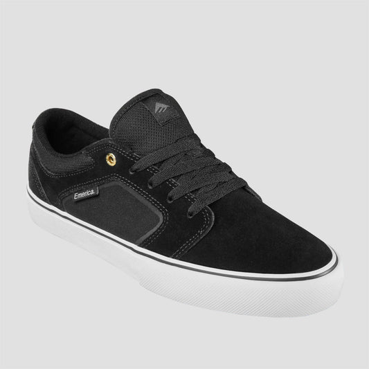 Emerica Cadence Skate Shoes Black / White / Gold