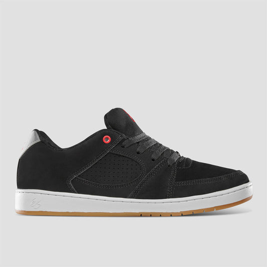 Es Accel Slim Skate Shoes Black / Silver