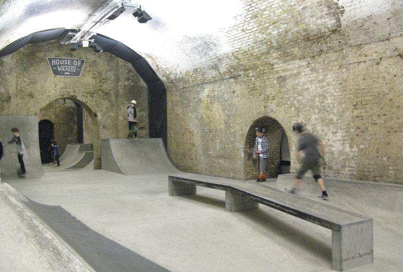 Vans skate park outlet london