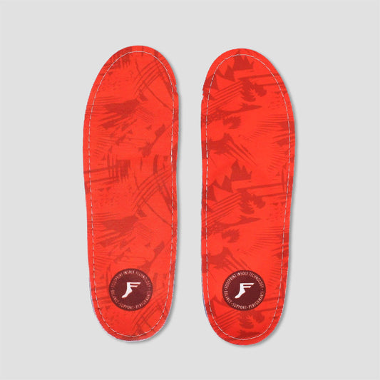 Footprint Kingfoam Orthotics Insoles Orange Camo