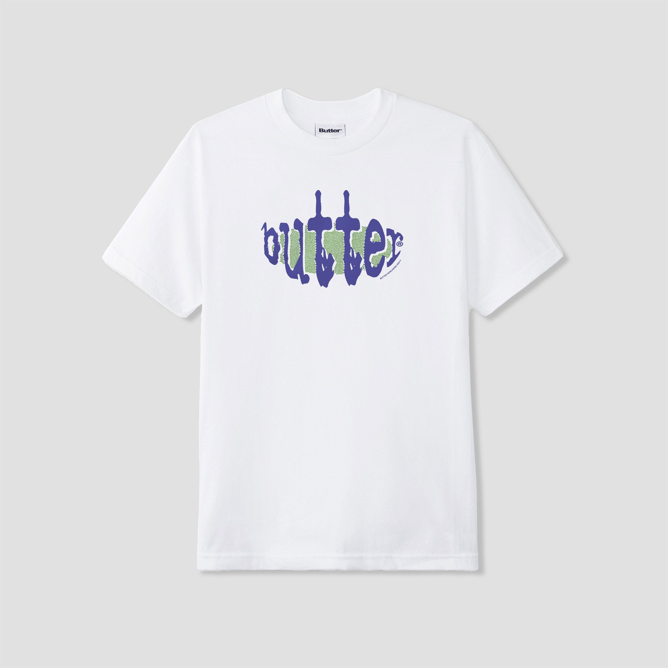 Butter Goods Frenzy T-Shirt White