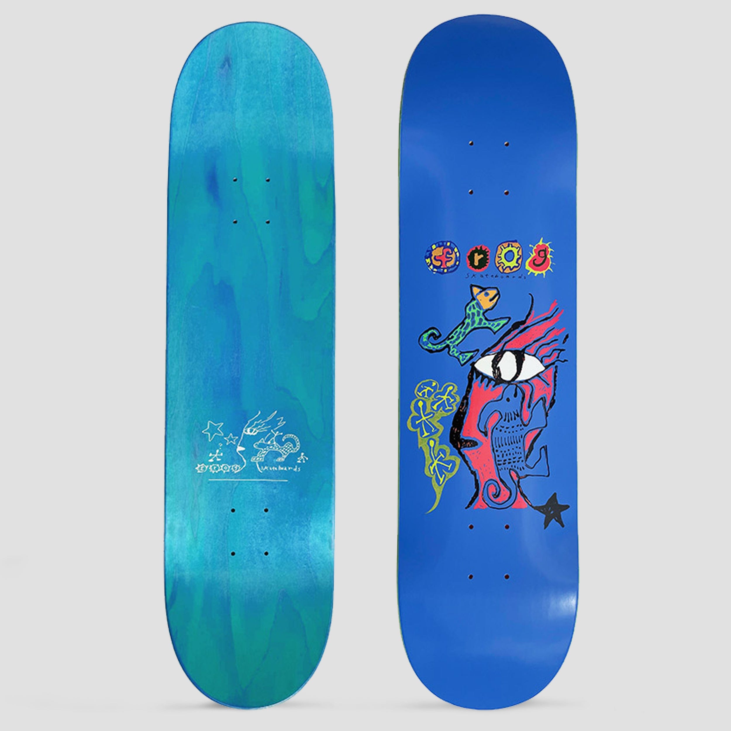 Frog 8.125 Breath of Stars Skateboard Deck – Slam City Skates