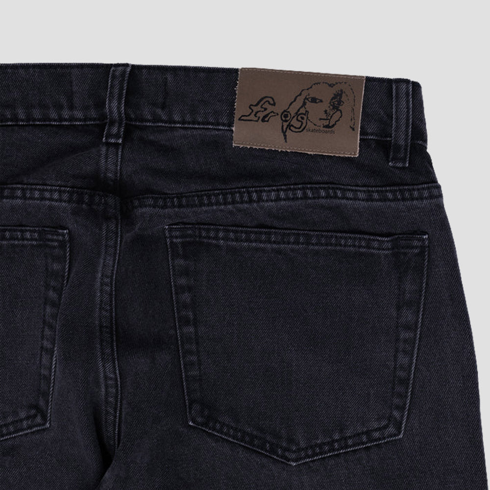 Frog Five Pocket Denim Washed Black