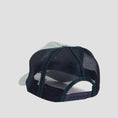 Load image into Gallery viewer, Frog Perfect Frog Trucker Cap Grey / Navy
