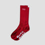 Frog Socks Red / White