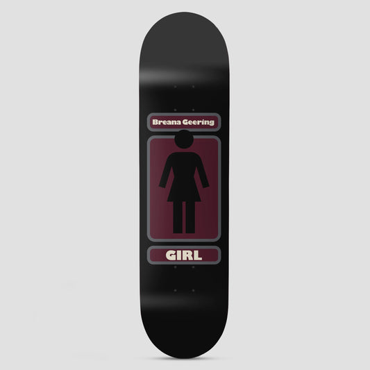 Girl 8.0 93 Til Breana Geering Skateboard Deck Black