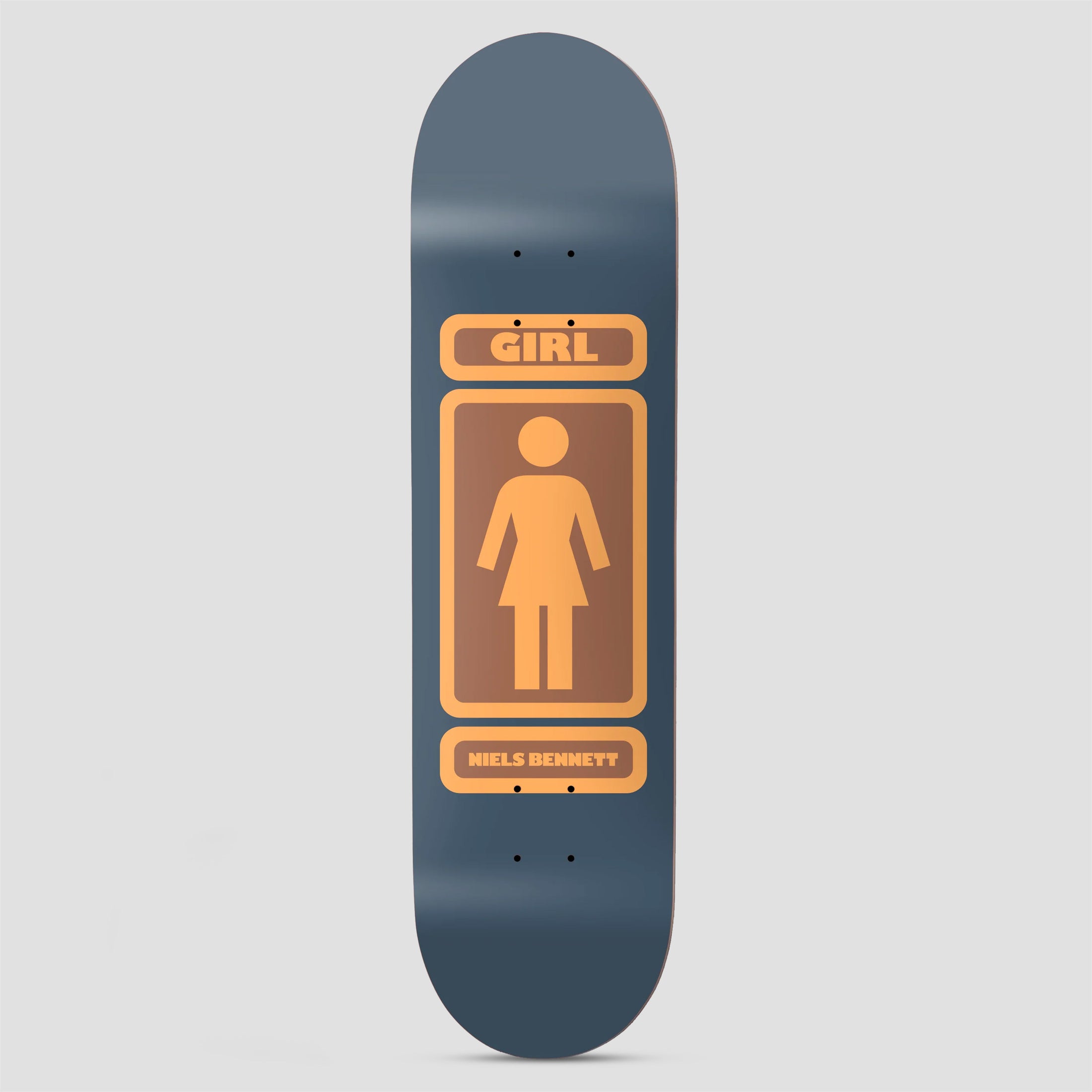 Girl 8.25 93 Til Niels Bennett Skateboard Deck Blue