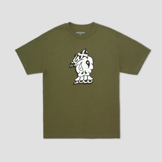 GX1000 Mind Over Matter T-Shirt Military Green