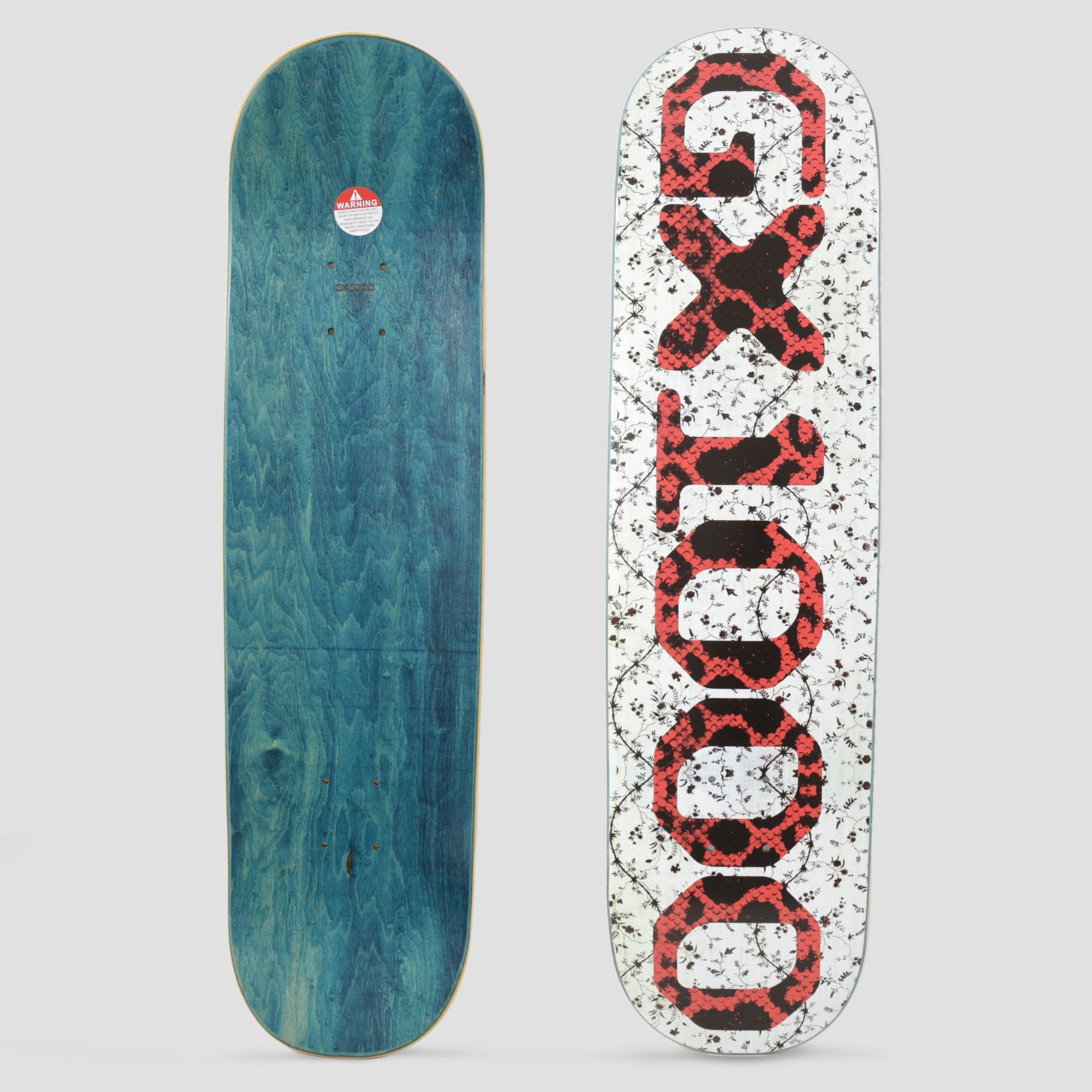 GX1000 OG Red Scales 1 8.25 Skateboard Deck – LA Skate Co