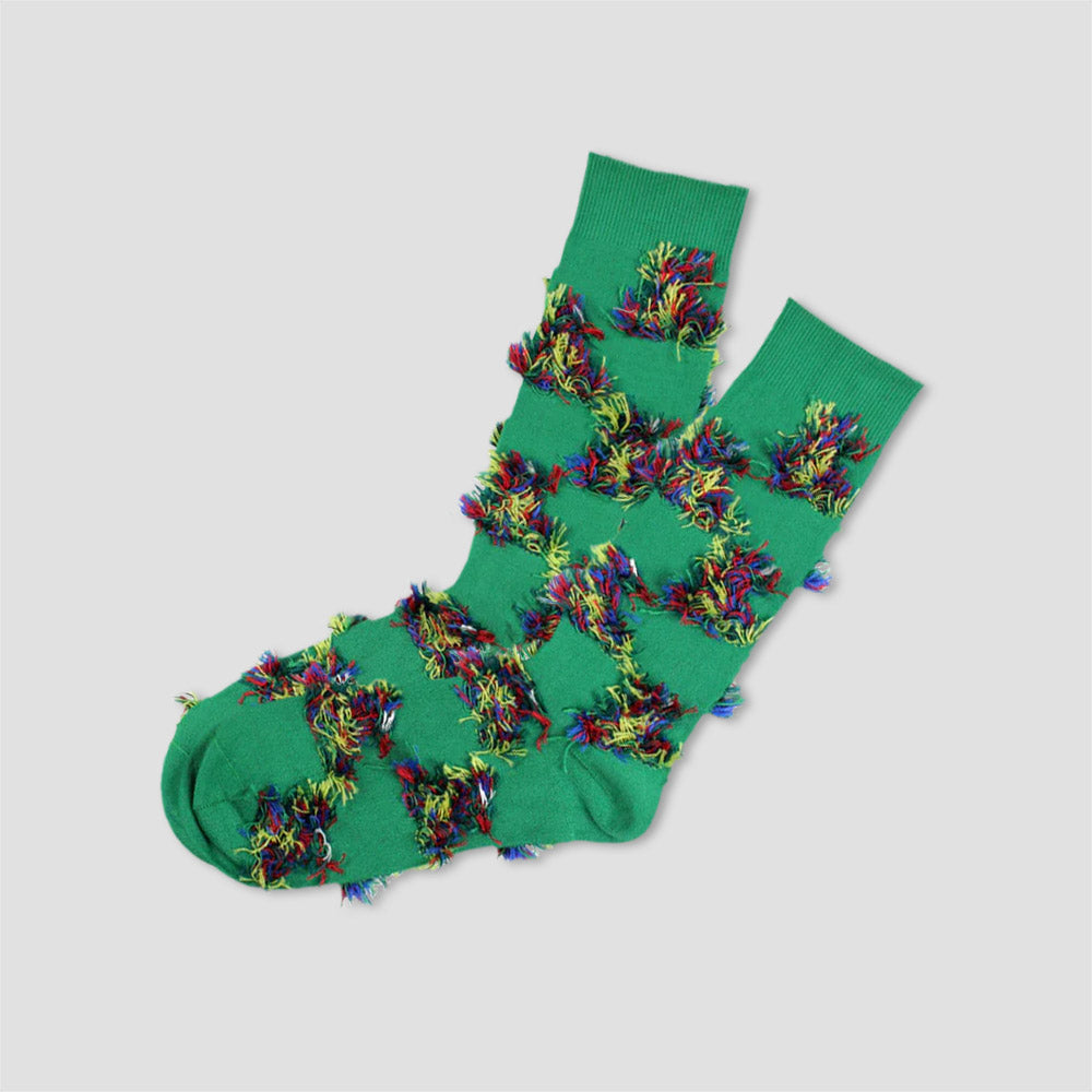 Hairy Socks Co Snake Socks Green